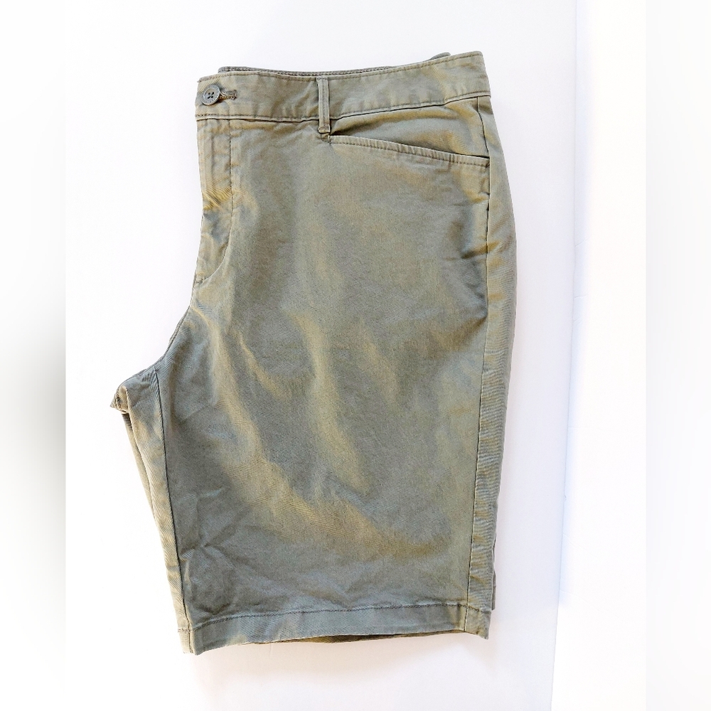 Light Green‎ Eddie Bauer Legend Wash Stretch Slightly Curvy Straight sz 16 #8854